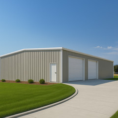 60x100x20 DuroBEAM Rigid-Frame I-Beam Structure