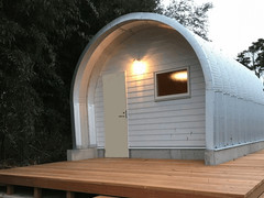 32x50x17 DuroSPAN Steel Building Quonest Home Homested Open Ends DIY Off Grid