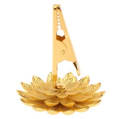 1Pc Incense Stick Holder Lotus Fragrance Clip Censer Sandalwood Censer Coil Base