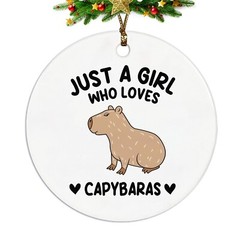 Capybara Ornament, Capybara Ornament, Capybara Gifts, Capybara Tree Decoratio…