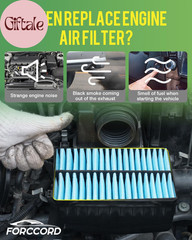 Cabin & Engine Air Filter Fit for Kia Sorento (2016-2020) 2.0L 2.4L 3.3L Activat