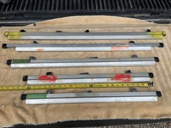5 Aluminum Blue Print Holders Variety Set 36” 30” 24”