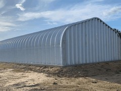 25x24x13 Engineered Steel Building Kit | DuroSPAN Clear-Span Arch System w/ Ends