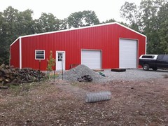 35×40 Steel Building SIMPSON Metal Garage Storage Shop Building Kit