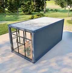 20FT Container House Pod, Custom Prefab Portable Outdoor Living Backyard Office