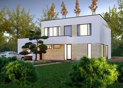 2690 SQ.FT ECO SOLID TIMBER AIRTIGHT PANEL HOUSE KIT. MASS WOOD CLT HOME, PREFAB