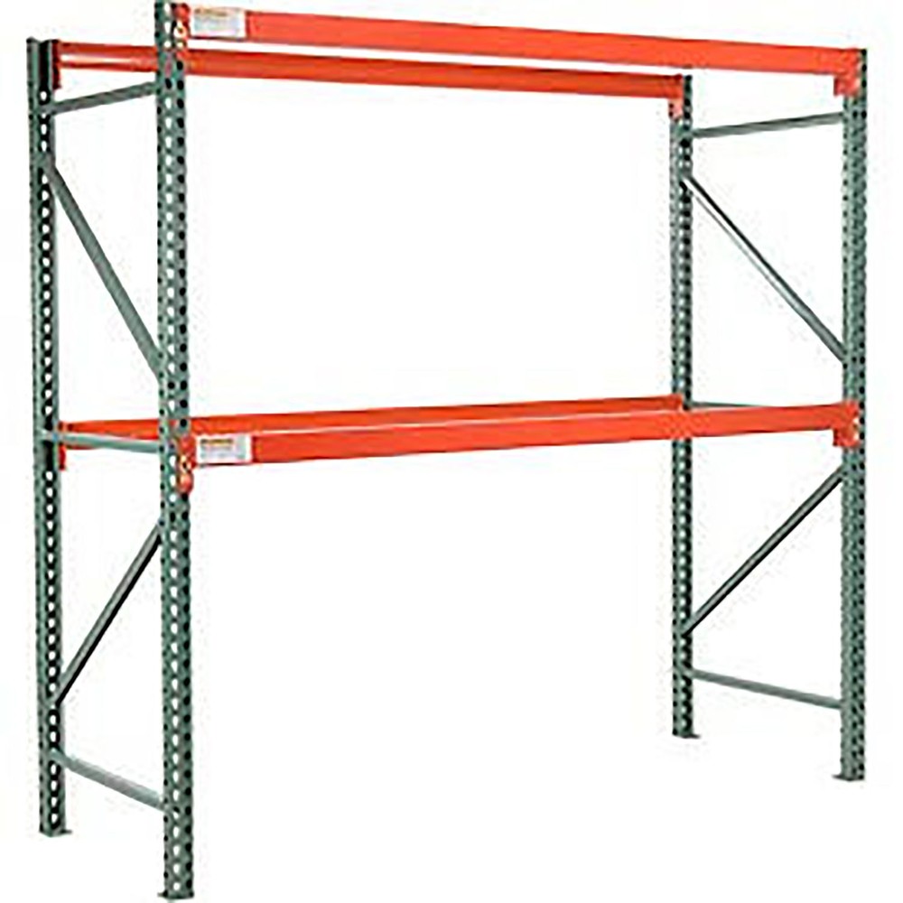 Global Industrial Teardrop Pallet Rack Starter 48″W X 36″D X 96″H