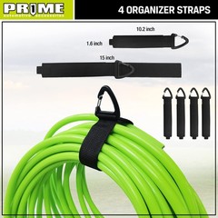 PR1ME 4 Pack Waterproof RV Hose Bag Storage, Utility 18 X 18 Inches, Blue