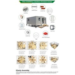 High Quality 40ft Container House Easily Movable 40ft Expandable Container Home