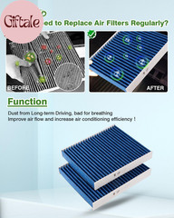 Cabin & Engine Air Filter Fit for Kia Sorento (2016-2020) 2.0L 2.4L 3.3L Activat