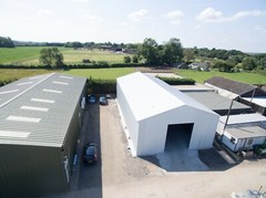 Steel Storage Building Industrial Portable Farm Building Insulated Warehouse