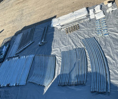 20’x40′ (15 oz PVC) Upgraded Shipping CONTAINER MOUNTED Fabric canvas Shelter