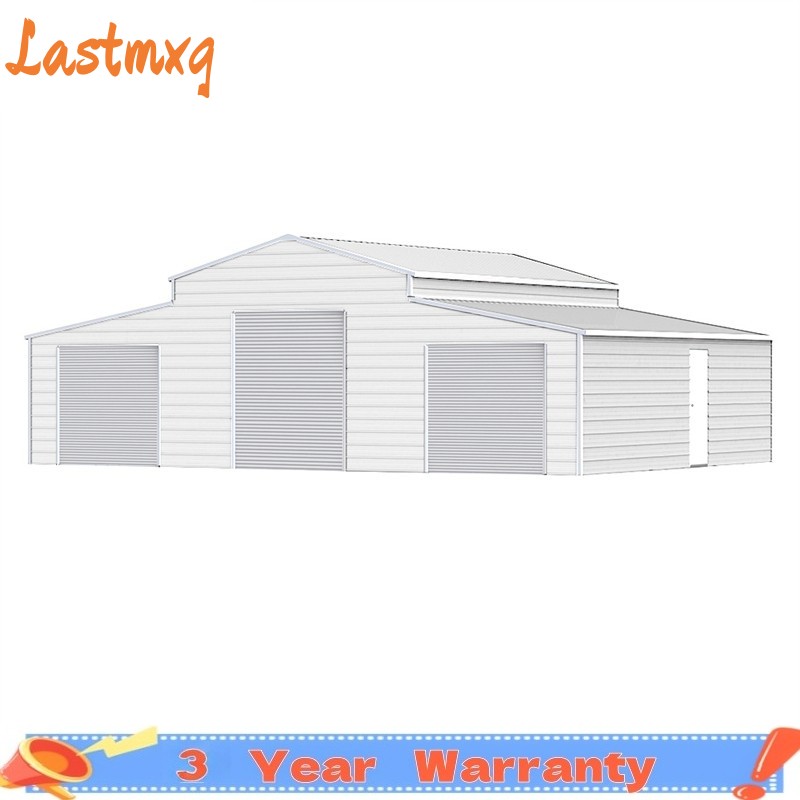 42’x30’x13′ Metal Garage Shed Barn Outdoor Storage Heavy Duty Galvanized Steel