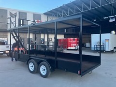 New Dron Trailer 20ft, Custom Trailers Mfr. 22ft, 24ft Spary Dron