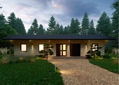 1342 sq.ft TIMBER FRAME KIT TF-B-157_2+loft WOOD PREFAB DIY BUILDING HOUSE CABIN