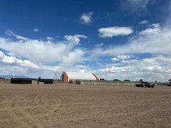 40x80x24 DUAL TRUSS *21oz PVC* Canvas Fabric Storage Building Shelter Barn Shop