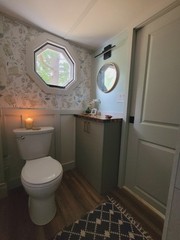 Tiny Home on Wheels, 8×24 Trailer with Hookups, Sleeping Loft