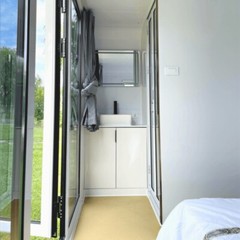 13ft x 7.4 ft Tiny House Pod House Cabin Prefab House Outdoor Living & Working