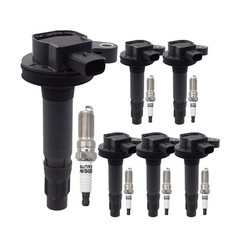 UF-553 Ignition Coil Pack 7T4Z12029E And Iridium Spark Plug 5019 Se… Fast Ship