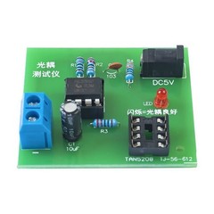 Optocoupler Tester Kit 555 Application Circuit Board Practice Welding DIY3891
