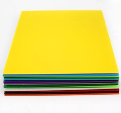 Color Acrylic Sheet Panel Plastic Plate 8x8cm 10x20cm 15x15cm 20x20cm