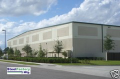 Steel Factory Mfg 100x100x20 Prefab Riding Arena Commercial Building MADE IN USA