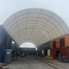 Container Shelter 26 x 20 x 10 with Heavy Duty 17.5oz PVC Cover