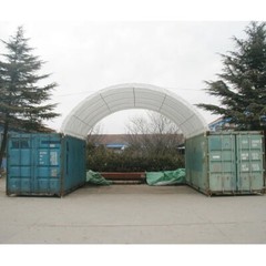 20’x40′ Shipping Container Canopy Shelter 11oz PE | Easy Install Complete Kit