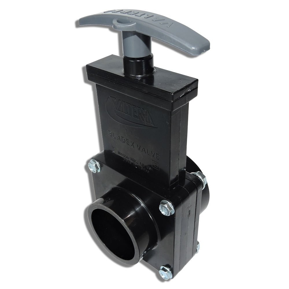 Valterra 1 1/2″ Dump valve RV Drain Sewer Waste Valve Assembly Hub 1.5 inches