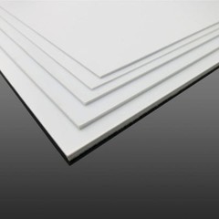 1-2pc White ABS Plastic Sheet Panel DIY Model Craft 1/1.5/2/3mm Thick Multi Size