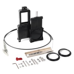 TonGass 3 Inch RV Waste Valve with 72 Inch Cable Handle Kit, Bulkhead Mount Fold