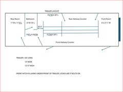 12×56 Modular Office Trailer with Delivery Available