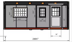 16½ft x 20ft Modern Luxury Mobile Expandable Prefab Container House Tiny Home