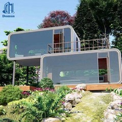Apple Cabin Prefab Pod Modular Vacation Home Round Design Dome All-Inclusive