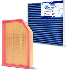Cabin & Engine Air Filter Set Accessories for Jeep Wrangler 2018-2025 2026, Jeep