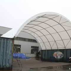 20’x40’x6.5′ 11 oz PE Canvas Fabric Building Shipping Container Canopy Shelter