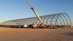 BIG TOP Shelter, 151 FT. x 110 FT. Hoop Truss Building, Airport Hangar