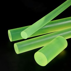 Pu Polyurethane Round Rod Solid Bar Plastic Elastic Dia.20mm-65mm Shock Absorber