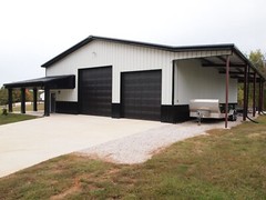 50x100x16 Steel Building SIMPSON Metal Garage Storage Shop Building Kit