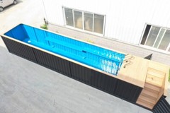 Swimming / Aquarium Pool 20ft. Length Safe Room Designs Catalog