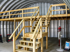 25x50x18 DuroSPAN Steel Arch Clear Span Metal Building Kit End Walls Included