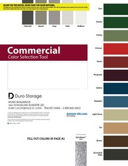 DURO Steel 20’x100’x9.5′ Metal Mini Self Storage Structures Building Kits DiRECT