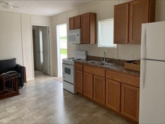 2BR/1BA 14×48 HUD FEMA Home for RV & Mobile Home Parks Wind Zone 3-A/C-HCP Bath