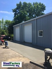 Steel Factory Mfg 40x60x14 Metal Frame Commercial Garage Storage Building