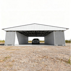 40x36x13′ Shipping Container Roof Kit Heavy Duty Steel Shelter No Containers