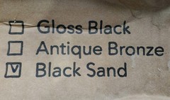 Fortress Building Products Fe²⁶ 3×39.5″ Iron Post Black Sand {G8}