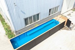 Swimming Pool 20ft. Length – Safe Room Designs Container Pools Catalog