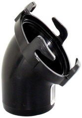 Valterra T1025VP Hose Adapter – 45°, Black (Carded)