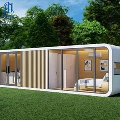 Apple Cabin Prefab Pod Modular Vacation Home Round Design Dome All-Inclusive