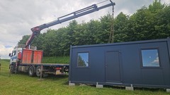 20ft Tiny House Container Cabin Prefab Modular Home Garden Office EU